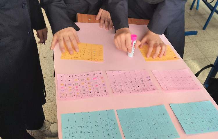 فعالیت زبانی یادگیری ماه های میلادی 3