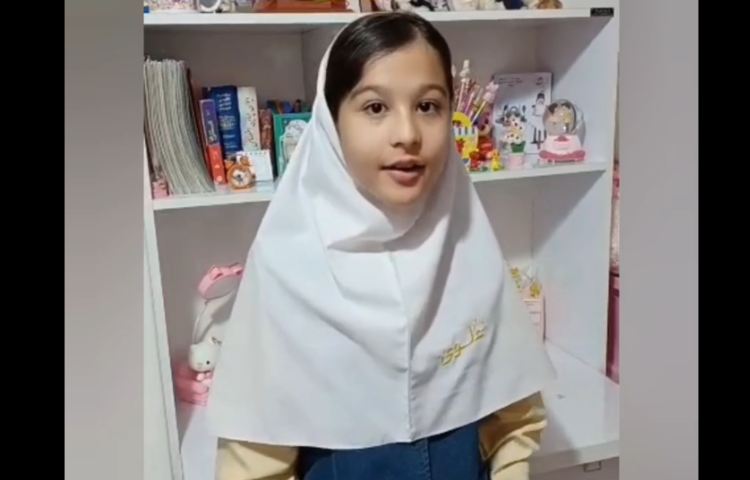 فعالیت زبان دانش آموز خلاق پایه پنجم دبستان پرتوعلوی.