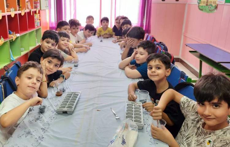 : فعالیت زنگ تفریح، ساخت بستنی یخی