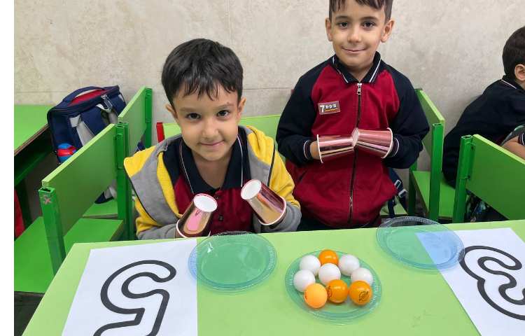 فعالیت شمارش اعداد 1 تا 5 2