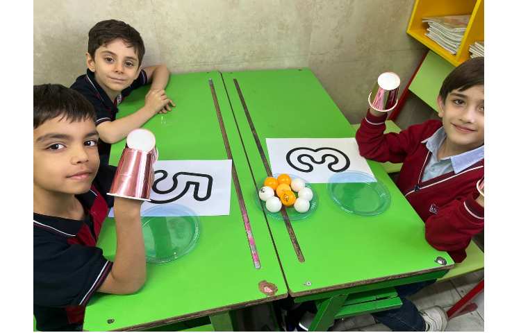 فعالیت شمارش اعداد 1 تا 5 4