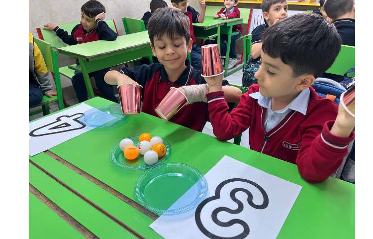 فعالیت شمارش اعداد 1 تا 5 6