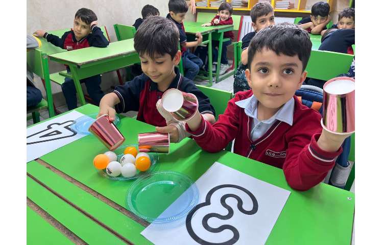 فعالیت شمارش اعداد 1 تا 5 7