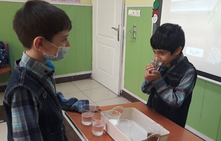 :فعالیت علوم بازی با حواس، کلاس گیلاس