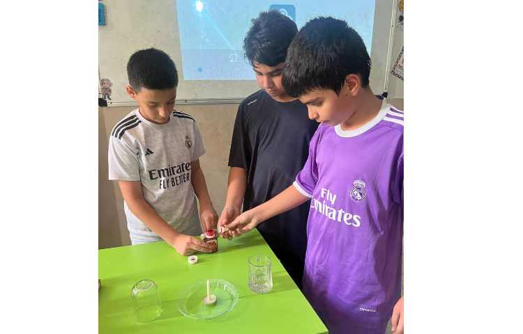 فعالیت علوم در کلاس ششم 1