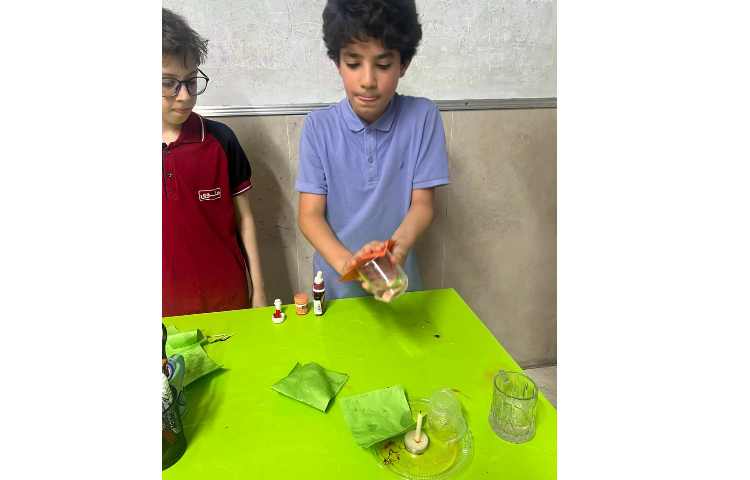 فعالیت علوم در کلاس ششم 5