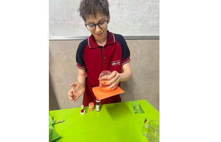 فعالیت علوم در کلاس ششم 6