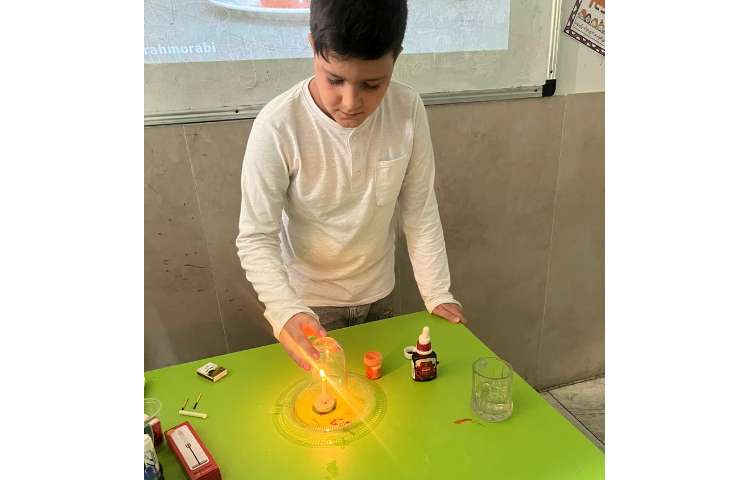 فعالیت علوم در کلاس ششم