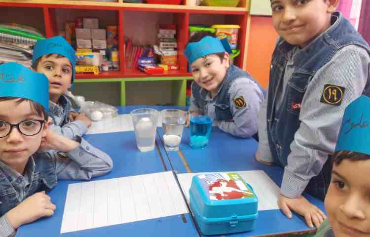 فعالیت علوم پروژه‌ی ترفندهای نمکی 2