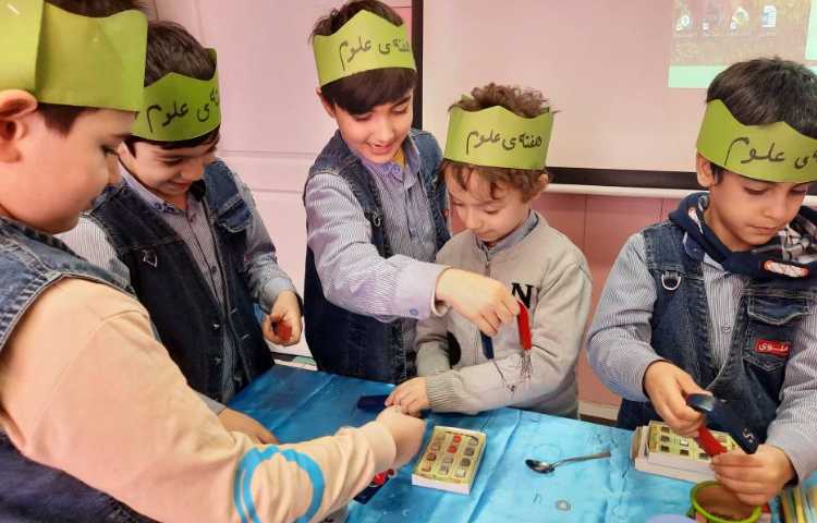 فعالیت علوم: پروژه ی سیرک واشری 1