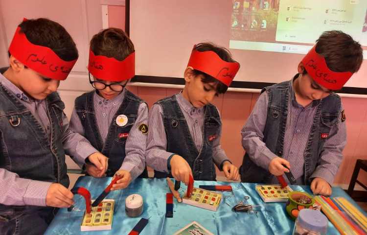 فعالیت علوم: پروژه ی سیرک واشری 4