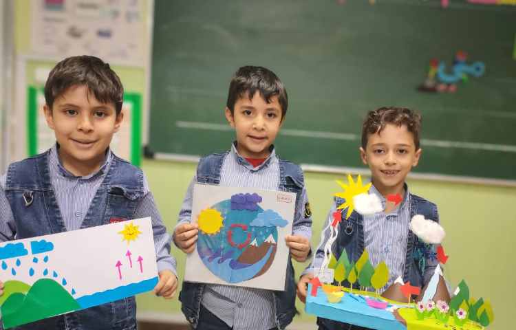 فعالیت علوم چرخه ی آب 2