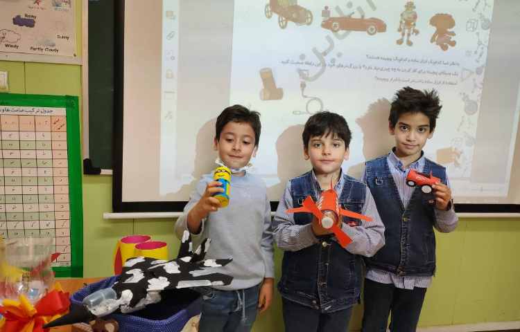 فعالیت علوم کاردستی با وسایل دور ریختنی 3