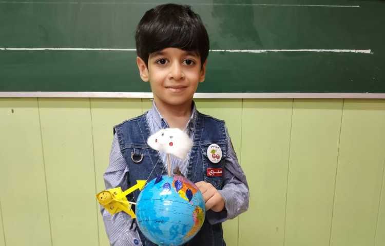 فعالیت علوم کاردستی چرخه آب 4