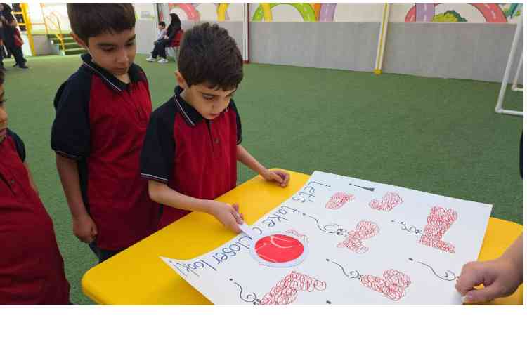 فعالیت غوطه وری دوره اول جهت مرور لغات phonics 5