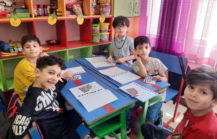 :فعالیت فارسی، آموزش خط زمینه 1