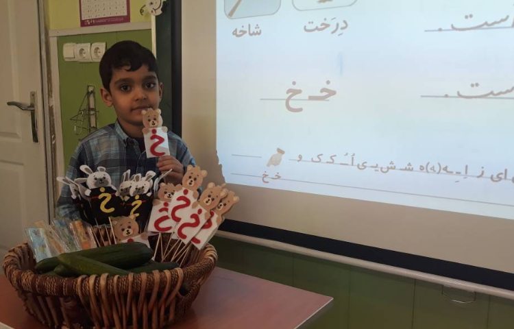 :فعالیت فارسی، ایجادانگیزه نشانه (خ) 2