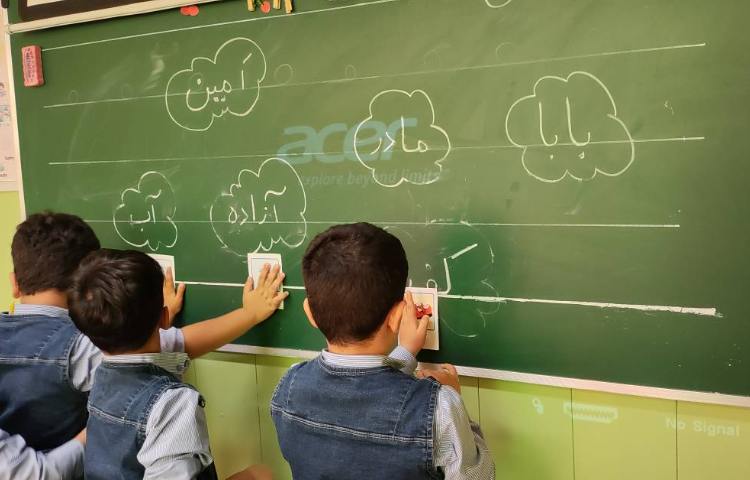 فعالیت فارسی بازی با فلش کارت ها (تقویت حافظه ی دیداری )