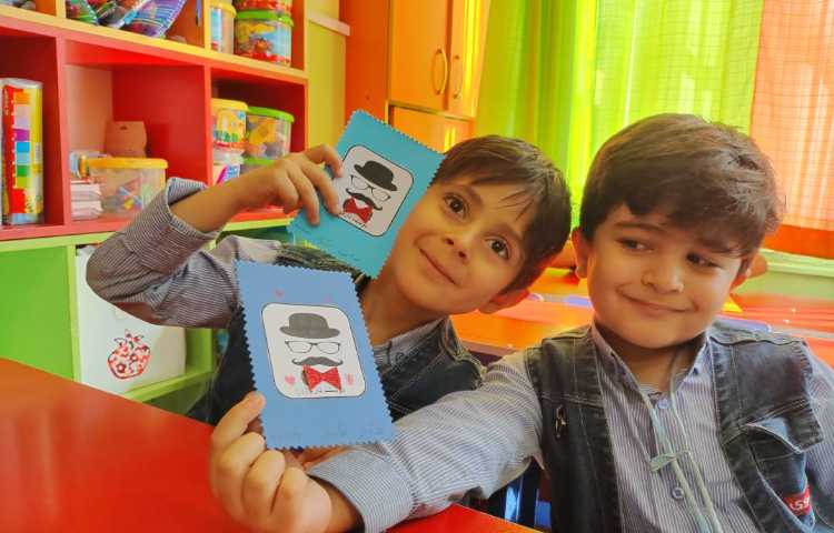 فعالیت فارسی تقدیم به نگاه پر مهر پدران 2