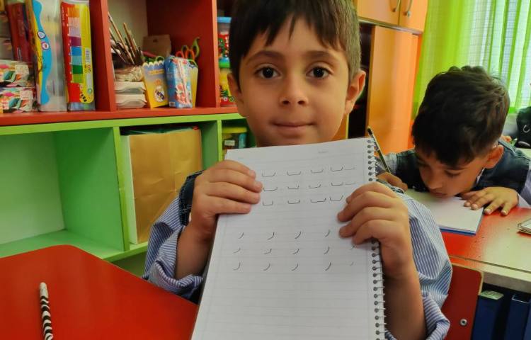 فعالیت فارسی لوحه نویسی 3