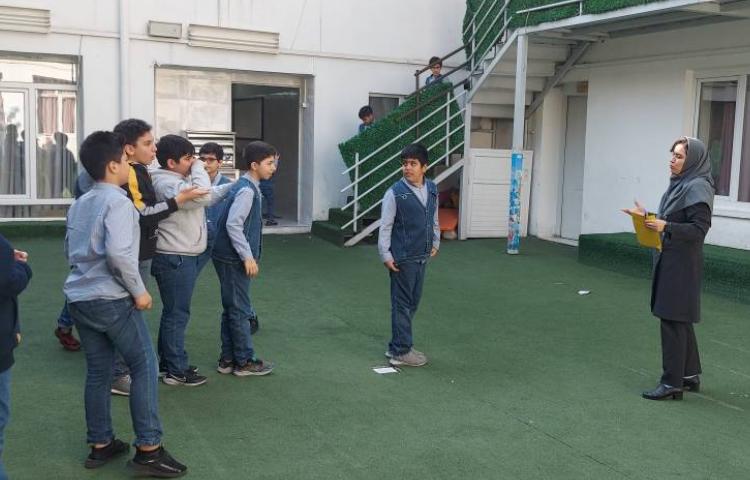 فعالیت فارسی مرور ترکیب اضافی و وصفی به روش گیمیفیکیشن و بازی محور ( کلاس بدون دیوار ) 3