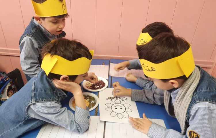 فعالیت فارسی: پروژه ی تابلوی حبوبات 1