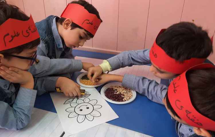 فعالیت فارسی: پروژه ی تابلوی حبوبات 3
