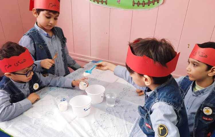 فعالیت فارسی: پروژه ی خمیر جادویی