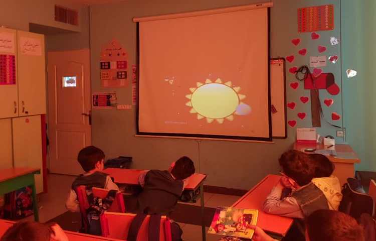 فعالیت مربوط به درس علوم گردش زمین 4