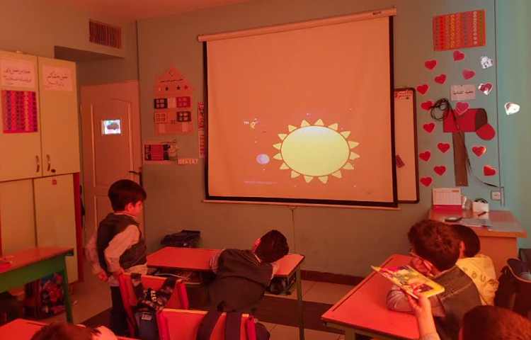 فعالیت مربوط به درس علوم گردش زمین 6