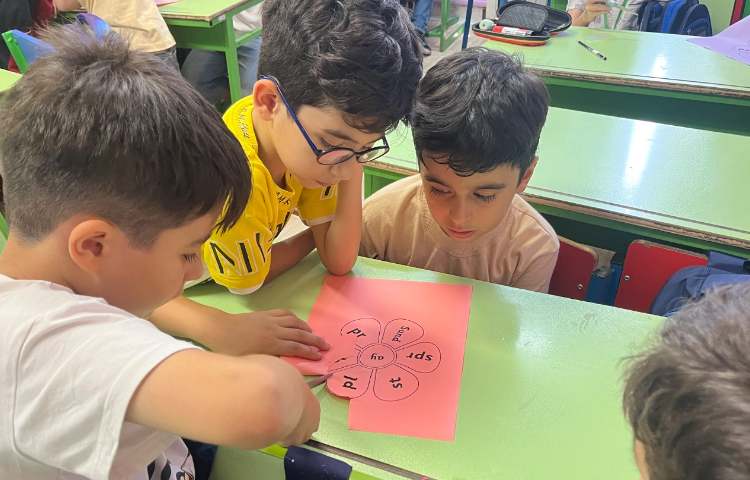 فعالیت مربوط به کاردستی فونیکس 7