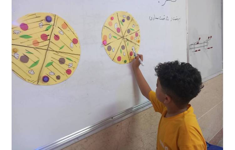 فعالیت مربوط به کسرها 9