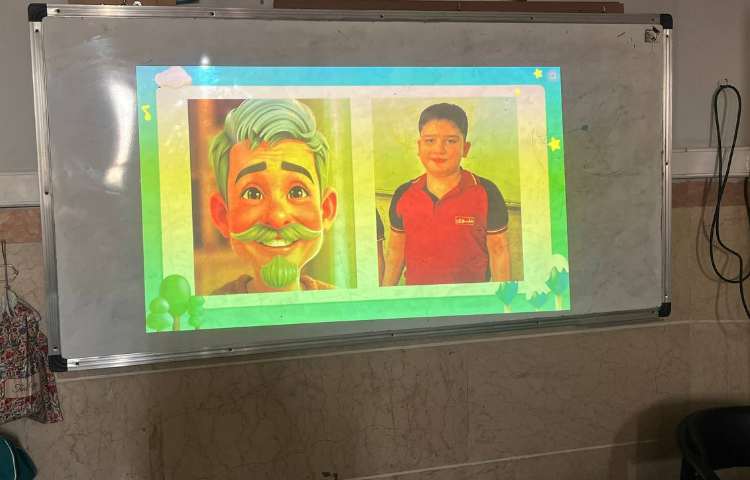 فعالیت Parrot drill مرتبط با درس دو کتاب 7