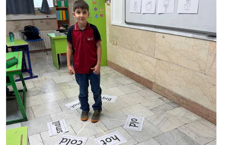 فعالیت مرتبط با لغات متضاد 4