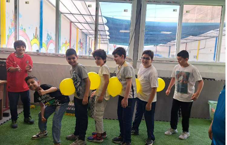 فعالیت "مسیر بادکنی" برای مرور مطالب 1