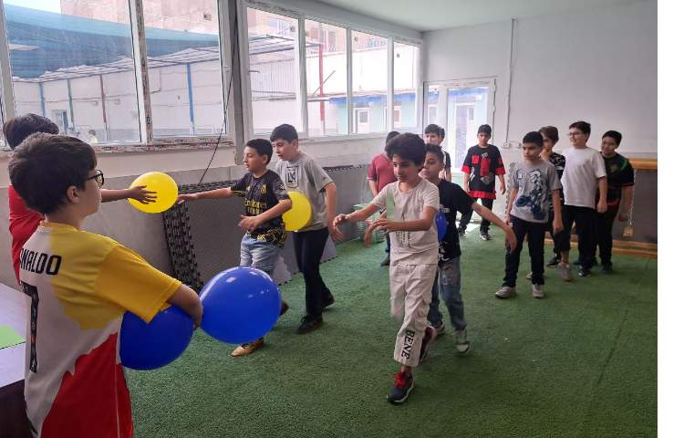 فعالیت "مسیر بادکنی" برای مرور مطالب 3