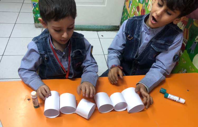 فعالیت مناسبتی:درست کردن آدم برفی 1