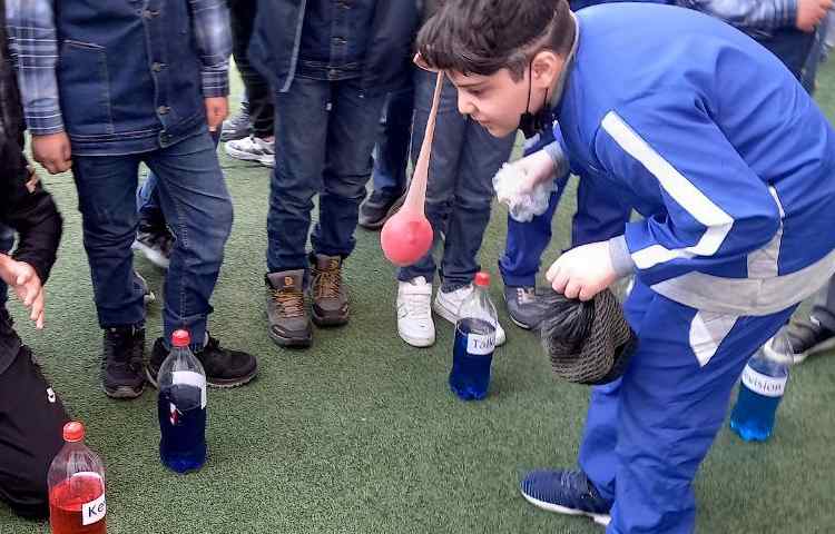 فعالیت های جذاب زنگ های تفریح زبانی دبستان علوی 9