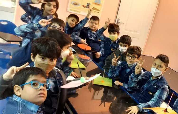 فعالیت های درس ششم علوم پیام رمزراپیداکن وساخت ساعت آفتابی 2