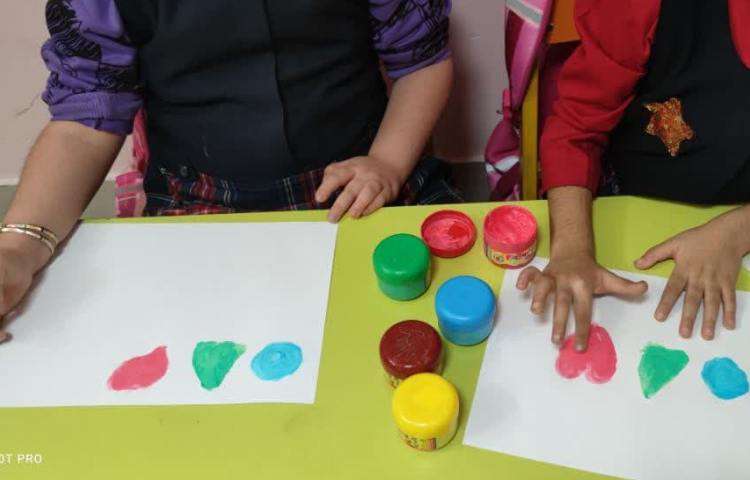 فعالیت‌های دست ورزی و یادگیری حروف 1