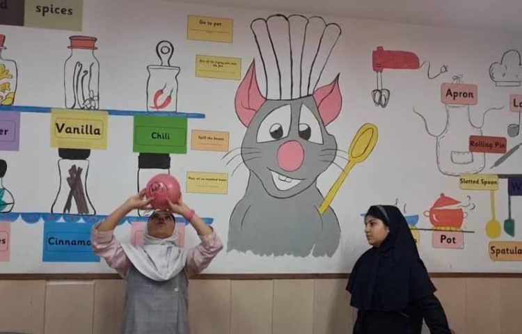 فعالیت های زبانی در پایگاه تابستانی 5