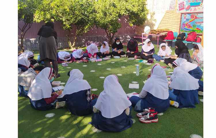 فعالیت های زبان دبستان دخترانه پرتوعلوی شیراز 1