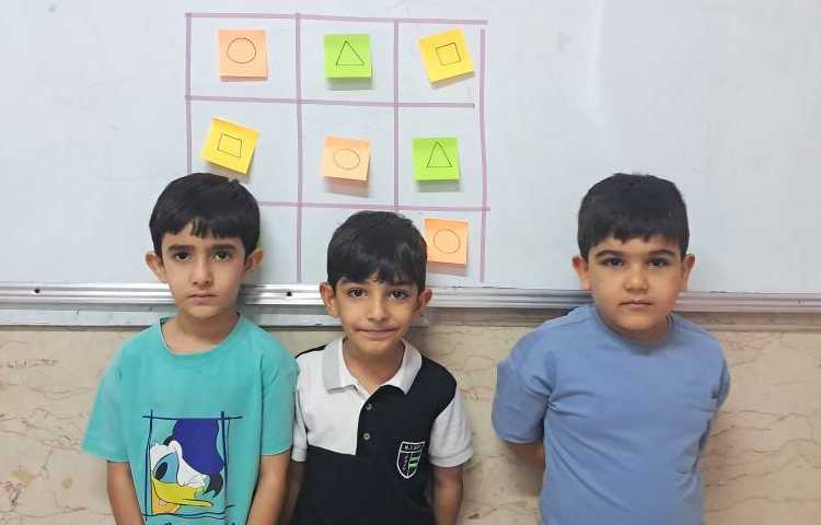 فعالیت های فارسی و ریاضی کلاس اولی ها 2