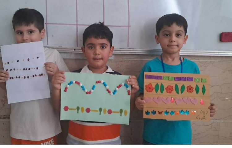 فعالیت های فارسی و ریاضی کلاس اولی ها 8