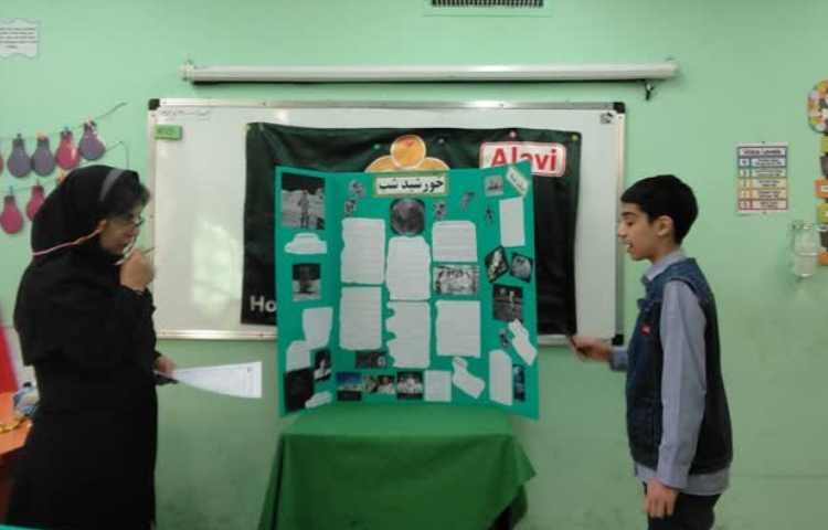 فعالیت های هفته ملی علوم (ارائه پوستر ) 3