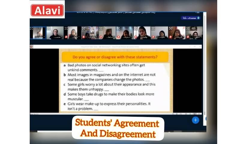 فعالیت های کلاسی زبان ترمیک در آبان ماه 8