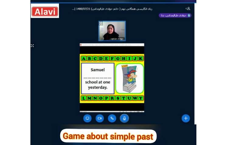فعالیت های کلاسی زبان ترمیک در مهرماه 2