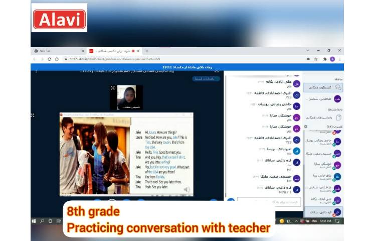 فعالیت های کلاسی زبان ترمیک در مهرماه 9