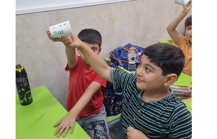 فعالیت هدفمند خواندن حروف و کلمات 1