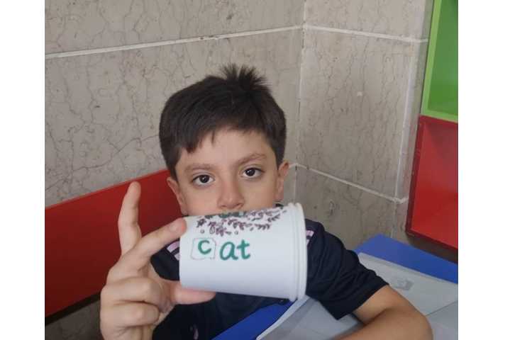 فعالیت هدفمند خواندن حروف و کلمات 1